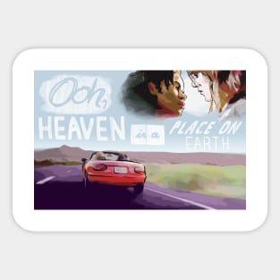 Black Mirror San Junipero Heaven Sticker